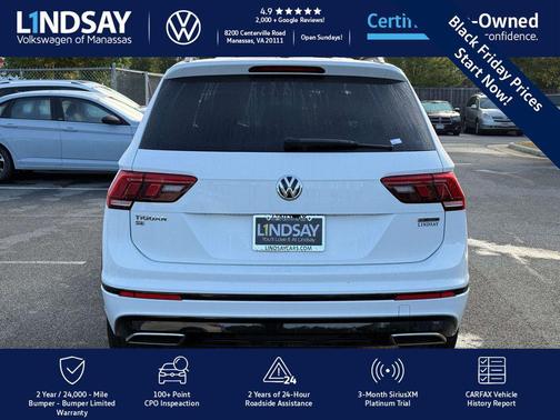 2021 Volkswagen Tiguan 2.0T SE R-Line Black 4MOTION