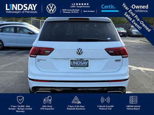 2021 Volkswagen Tiguan 2.0T SE R-Line Black 4MOTION