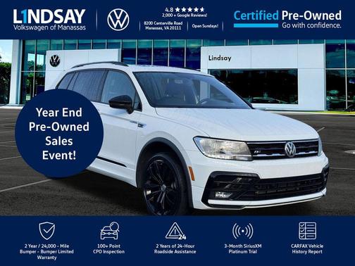 2021 Volkswagen Tiguan 2.0T SE R-Line Black 4MOTION