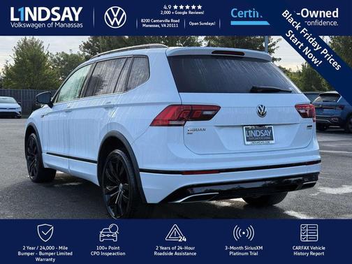 2021 Volkswagen Tiguan 2.0T SE R-Line Black 4MOTION