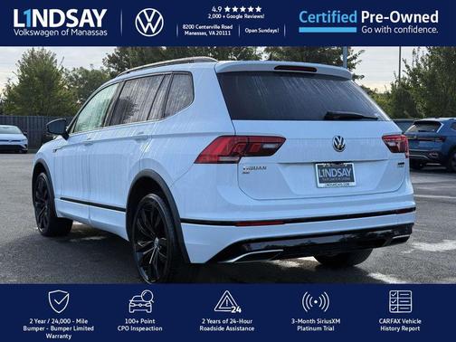 2021 Volkswagen Tiguan 2.0T SE R-Line Black 4MOTION