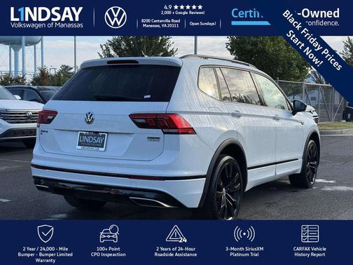 2021 Volkswagen Tiguan 2.0T SE R-Line Black 4MOTION