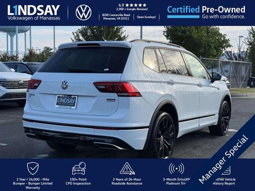 2021 Volkswagen Tiguan 2.0T SE R-Line Black 4MOTION