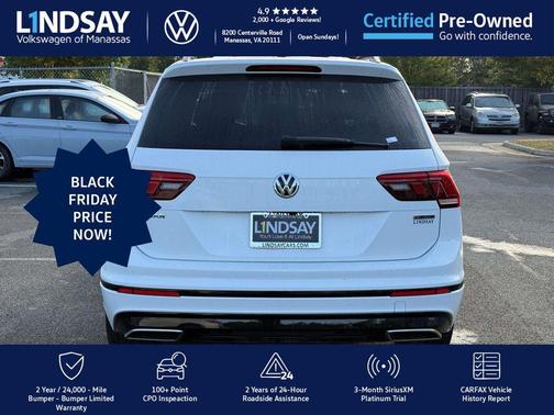 2021 Volkswagen Tiguan 2.0T SE R-Line Black 4MOTION