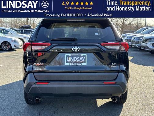 Midnight Black Metallic 2019 Toyota RAV4 LE