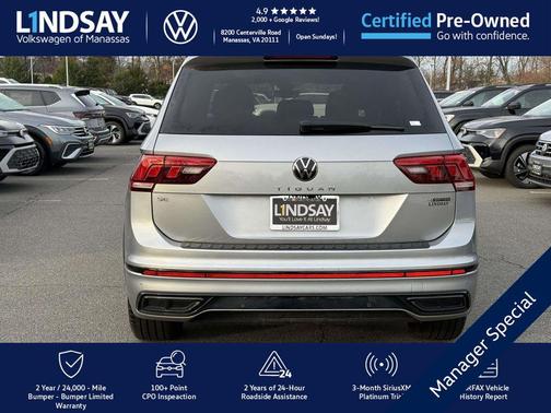 2023 Volkswagen Tiguan 2.0T SE R-Line Black 4MOTION