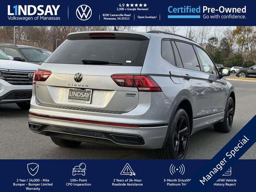 2023 Volkswagen Tiguan 2.0T SE R-Line Black 4MOTION