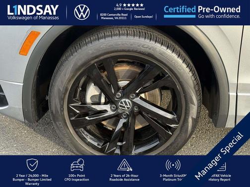 2023 Volkswagen Tiguan 2.0T SE R-Line Black 4MOTION