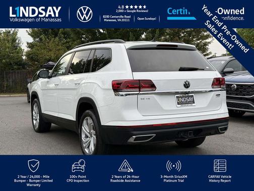 2022 Volkswagen Atlas 3.6L SE w/Technology