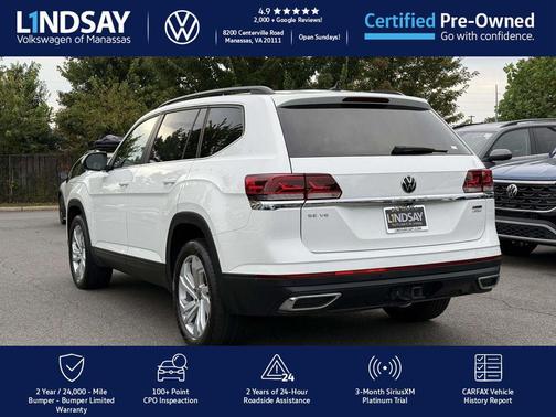 2022 Volkswagen Atlas 3.6L SE w/Technology