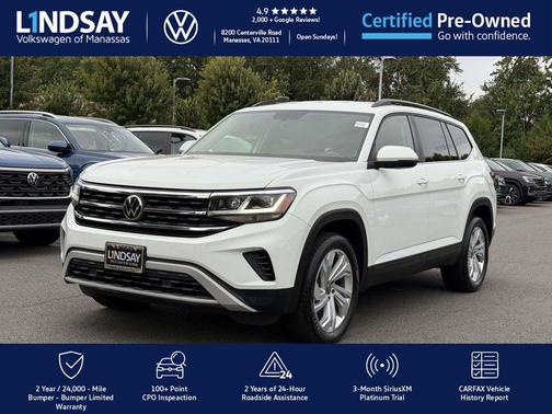 2022 Volkswagen Atlas 3.6L SE w/Technology