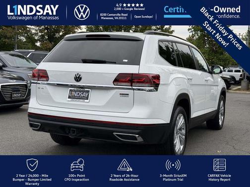 2022 Volkswagen Atlas 3.6L SE w/Technology