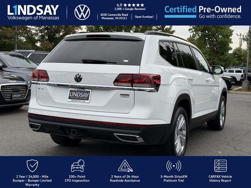 2022 Volkswagen Atlas 3.6L SE w/Technology