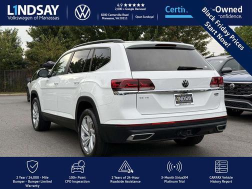 2022 Volkswagen Atlas 3.6L SE w/Technology