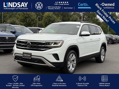 2022 Volkswagen Atlas 3.6L SE w/Technology