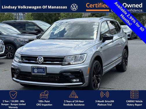 2021 Volkswagen Tiguan 2.0T SE R-Line Black 4MOTION