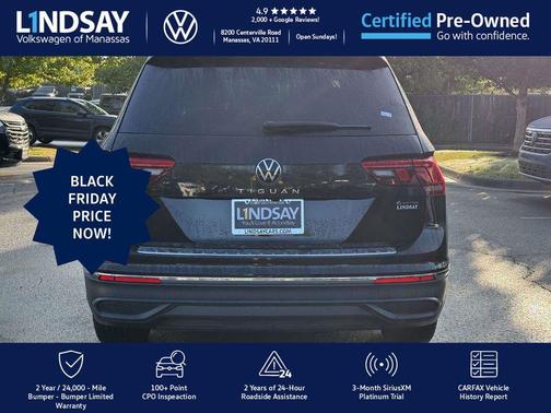 2022 Volkswagen Tiguan 2.0T SE 4MOTION