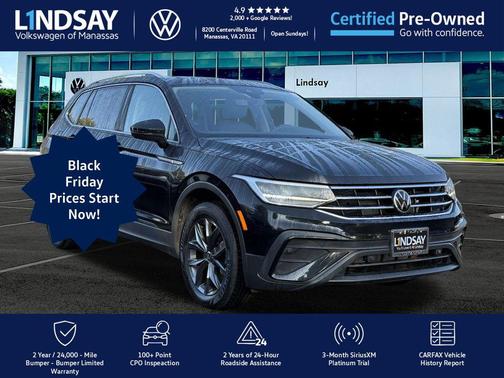 2022 Volkswagen Tiguan 2.0T SE 4MOTION