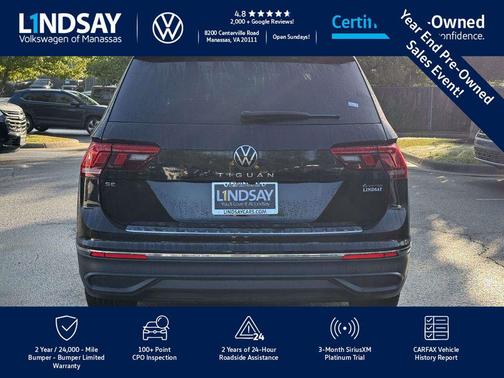 2022 Volkswagen Tiguan 2.0T SE 4MOTION