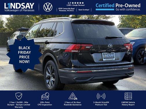 2022 Volkswagen Tiguan 2.0T SE 4MOTION