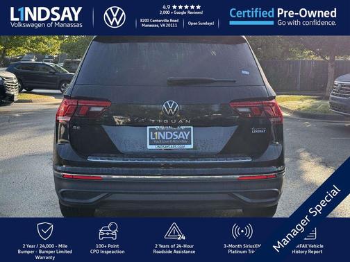 2022 Volkswagen Tiguan 2.0T SE 4MOTION