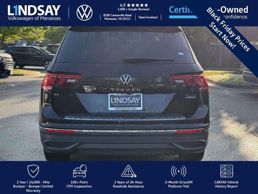 2022 Volkswagen Tiguan 2.0T SE 4MOTION