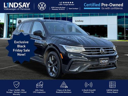 2022 Volkswagen Tiguan 2.0T SE 4MOTION