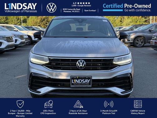 2022 Volkswagen Tiguan 2.0T SE R-Line Black 4MOTION