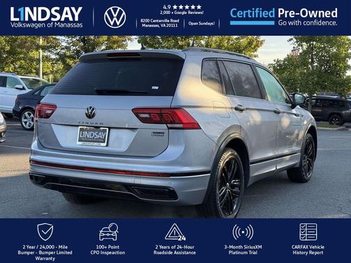 2022 Volkswagen Tiguan 2.0T SE R-Line Black 4MOTION