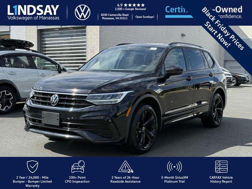 2023 Volkswagen Tiguan 2.0T SE R-Line Black 4MOTION