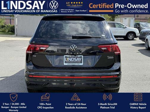 2023 Volkswagen Tiguan 2.0T SE R-Line Black 4MOTION