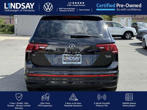 2023 Volkswagen Tiguan 2.0T SE R-Line Black 4MOTION