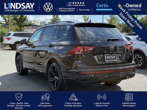 2023 Volkswagen Tiguan 2.0T SE R-Line Black 4MOTION