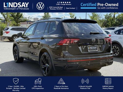 2023 Volkswagen Tiguan 2.0T SE R-Line Black 4MOTION
