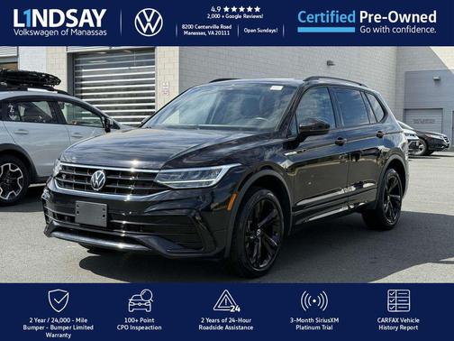2023 Volkswagen Tiguan 2.0T SE R-Line Black 4MOTION