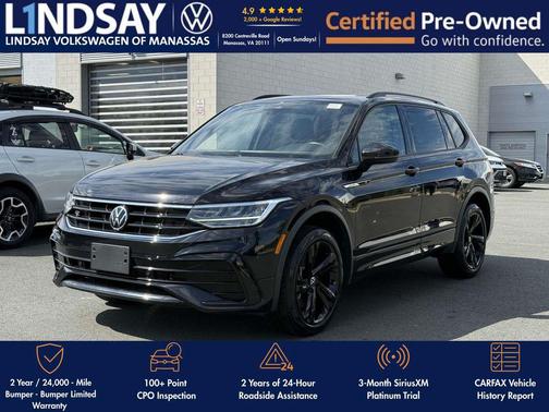 2023 Volkswagen Tiguan 2.0T SE R-Line Black 4MOTION