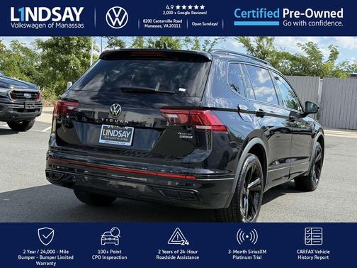 2023 Volkswagen Tiguan 2.0T SE R-Line Black 4MOTION