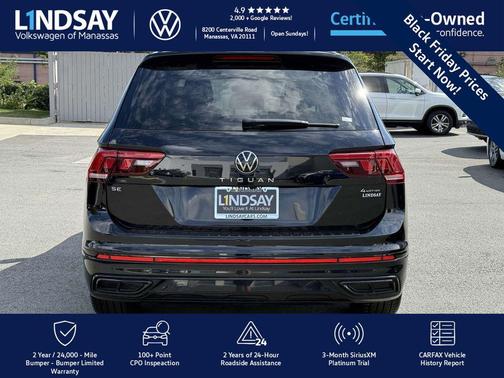 2023 Volkswagen Tiguan 2.0T SE R-Line Black 4MOTION