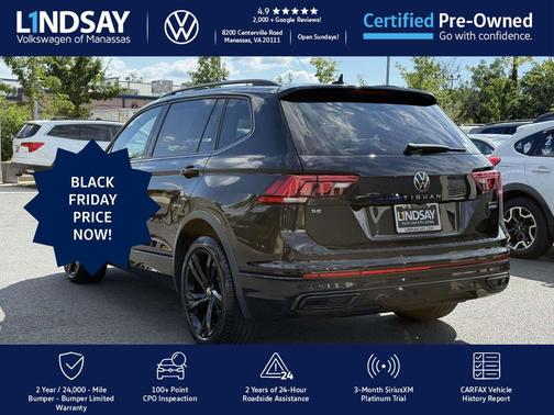 2023 Volkswagen Tiguan 2.0T SE R-Line Black 4MOTION