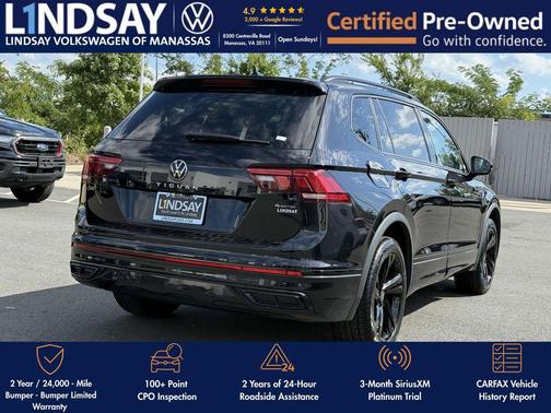 2023 Volkswagen Tiguan 2.0T SE R-Line Black 4MOTION