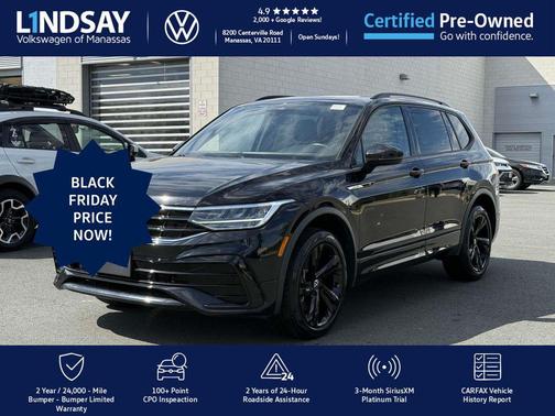 2023 Volkswagen Tiguan 2.0T SE R-Line Black 4MOTION