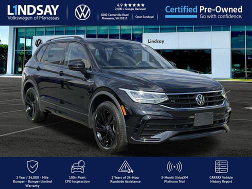 2023 Volkswagen Tiguan 2.0T SE R-Line Black 4MOTION