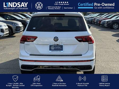 2023 Volkswagen Tiguan 2.0T SE R-Line Black
