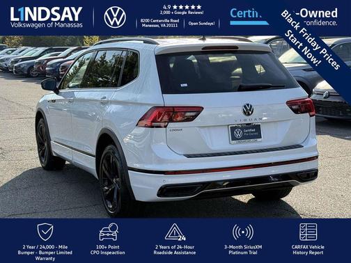 2023 Volkswagen Tiguan 2.0T SE R-Line Black