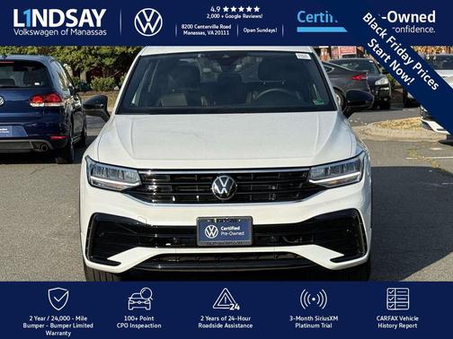 2023 Volkswagen Tiguan 2.0T SE R-Line Black