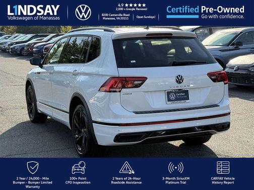 2023 Volkswagen Tiguan 2.0T SE R-Line Black