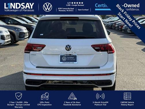 2023 Volkswagen Tiguan 2.0T SE R-Line Black