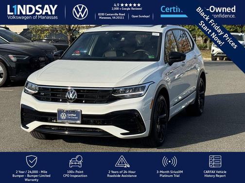 2023 Volkswagen Tiguan 2.0T SE R-Line Black