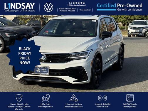 2023 Volkswagen Tiguan 2.0T SE R-Line Black
