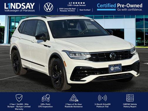2023 Volkswagen Tiguan 2.0T SE R-Line Black